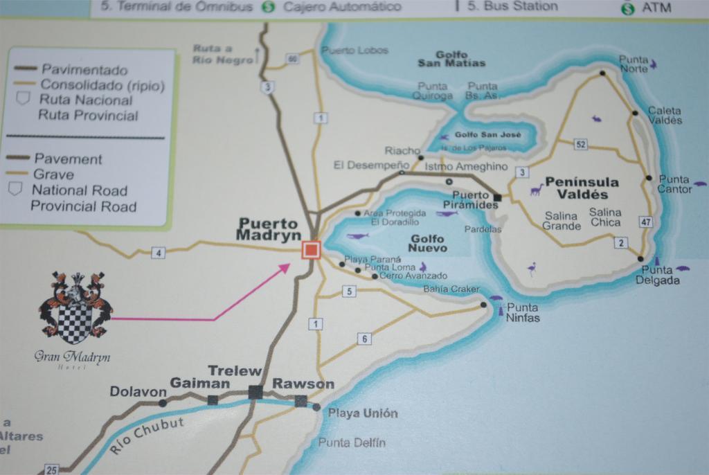 Hotel Gran Madryn Puerto Madryn Eksteriør billede